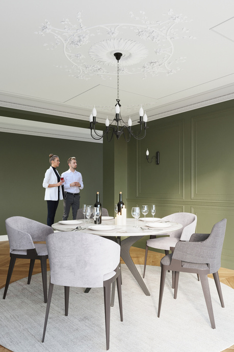 Lámpara de araña MINERWA 3 negra + 3x bombilla LED E14 4000K Fría 7,5W 650lm