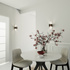 Aplique LORETO negro + 1x bombilla LED G9 3000K Warm 4.5W 510lm