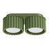Lámpara de techo AURA 2 verde oliva Gx53