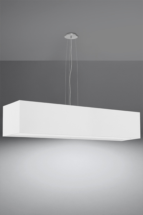 Araña SANTA 120 blanca + 5x bombilla LED E27 4000K Fría 7,5W 650lm