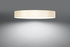 Plafond SKALA 100 blanco + 6x Bombilla LED E27 3000K Cálida 7,5W 620lm