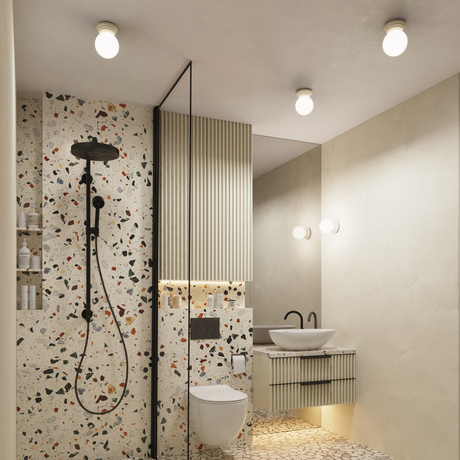 Aplique ZORI beige IP44