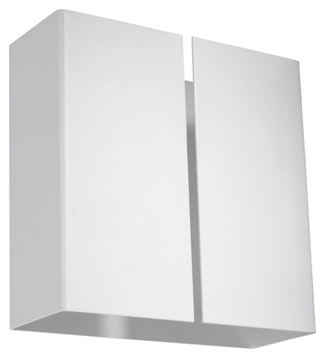 Aplique LINEA blanco + 2x bombilla LED G9 3000K Warm 4.5W 510lm