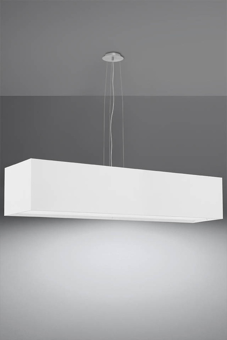 Araña SANTA 120 blanca + 5x bombilla LED E27 3000K Cálida 7.5W 620lm