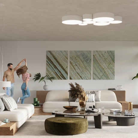 Plafón ARENA 55 blanco