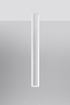 Plafond LAGOS 60 blanco + 1x bombilla LED GU-10 3000K Cálida 7W 620lm