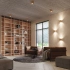 Aplique QUAD madera natural