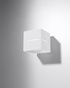 Aplique LOBO blanco + 1x bombilla LED G9 3000K Warm 4,5W 510lm