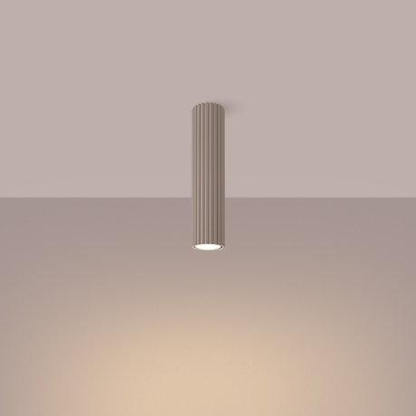 Lámpara de techo KARBON 30 taupe