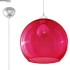 Lámpara colgante BALL roja