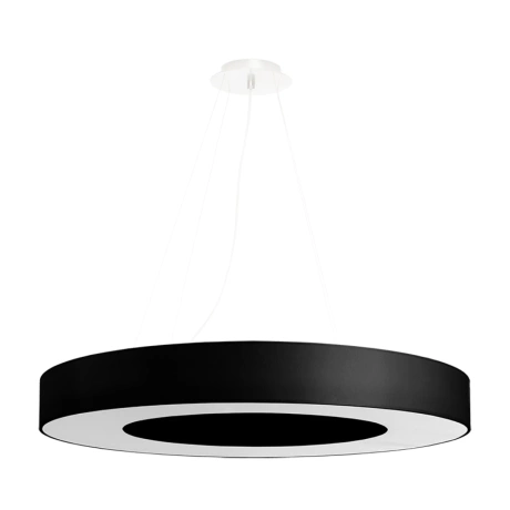 Lámpara SATURNO SLIM 70 negra