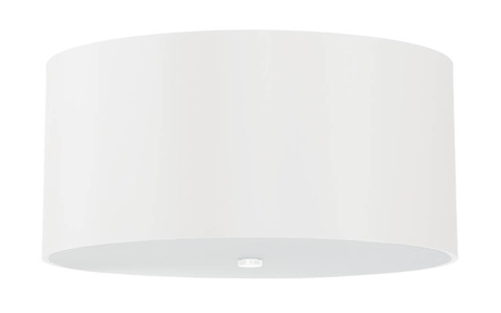 Plafond OTTO 50 blanco + 5x Bombilla LED E27 4000K Fría 7,5W 650lm