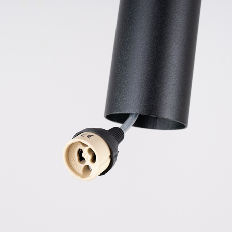 Lámpara colgante LAGOS 2P negra