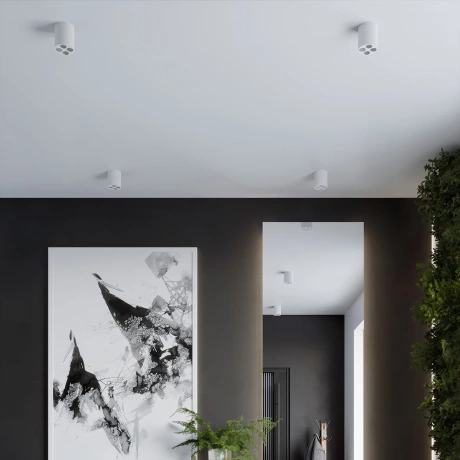 Lámpara de techo ZOE LED blanco