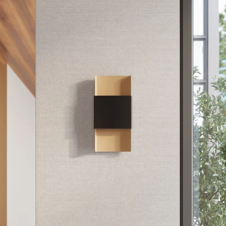 Aplique DURLIN oro/negro