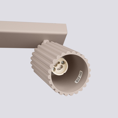 Lámpara de techo KARBON 3L taupe