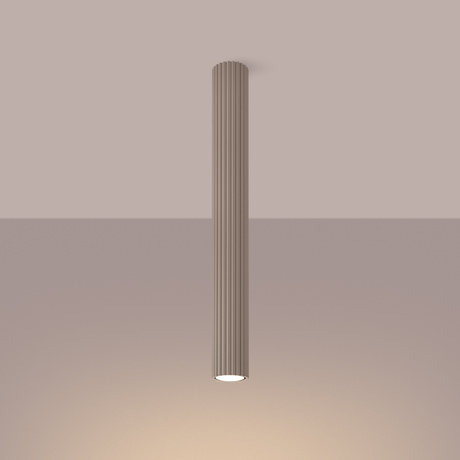 Lámpara de techo KARBON 60 taupe