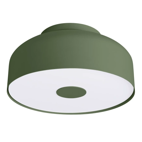 Lámpara de techo OMIQ verde oliva