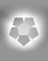 Aplique PENTA blanco + 2x bombilla LED G9 3000K Warm 4.5W 510lm