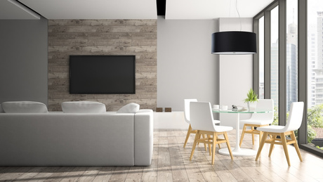 Lámpara OTTO 50 negra + 5 bombillas LED E27 3000K Cálida 7,5W 620lm