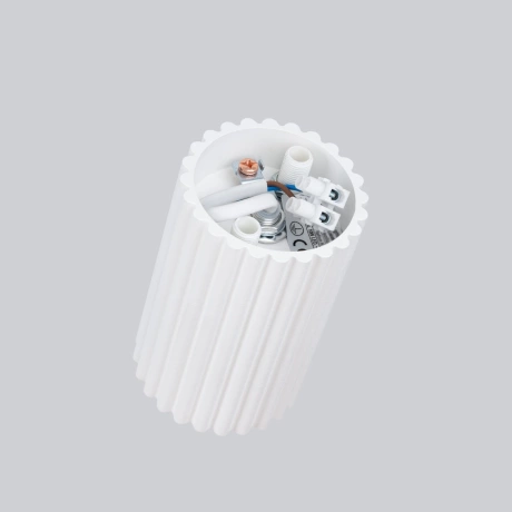 Lámpara de techo KARBON 10 blanca