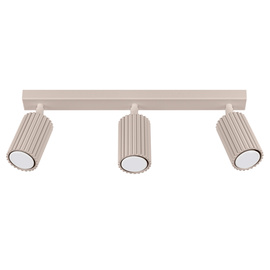 Lámpara de techo KARBON 3L taupe