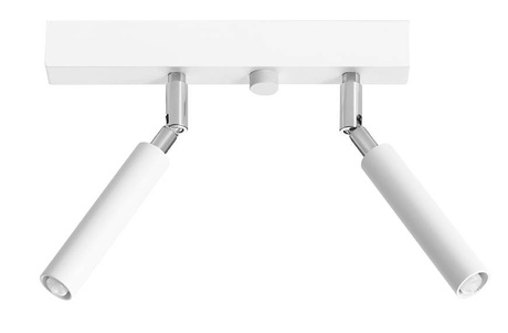 Plafond EYETECH 2 blanco + 2x bombilla LED G9 3000K Cálido 4,5W 510lm