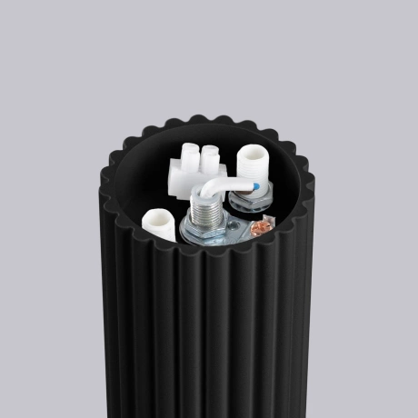 Lámpara de techo HALO negro IP44