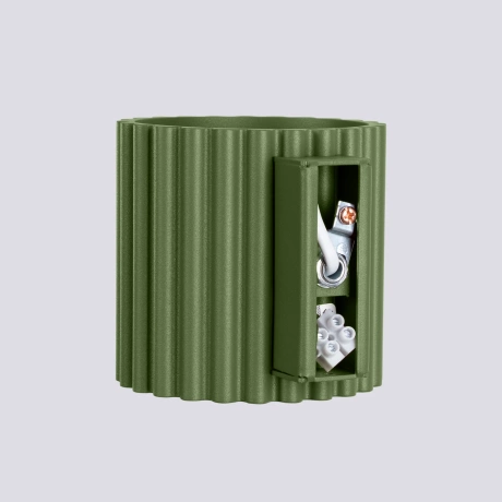 Aplique AURA verde oliva G9