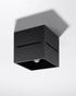 Plafond LOBO negro + 1x bombilla LED G9 3000K Warm 4.5W 510lm
