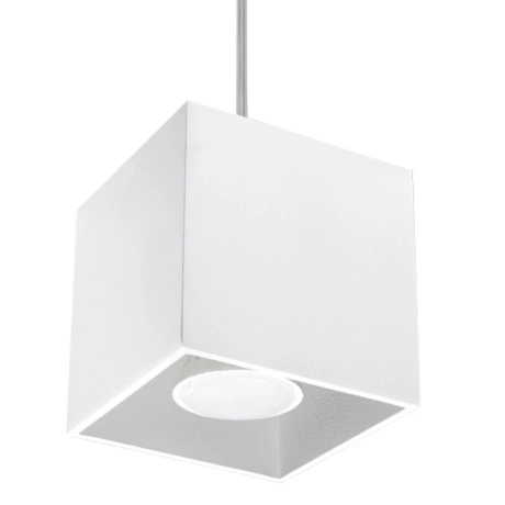 Lámpara colgante QUAD 1 blanco