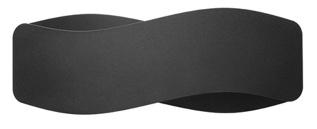 Aplique TILA 40 negro + 2x bombilla LED G9 4000K Fría 4,5W 530lm