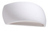 PONTIUS aplique de cerámica blanco + 1x bombilla LED G9 4000K Fría 4,5W 530lm