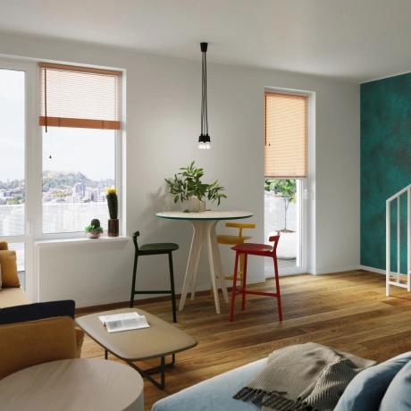 Lámpara colgante DIEGO 5 negro