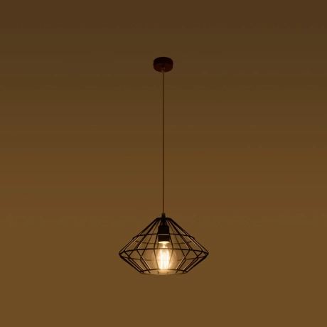 Lámpara colgante UMBERTO negra