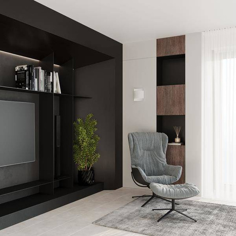 Aplique HESTIA blanco + 1x bombilla LED G9 4000K Fría 4,5W 530lm