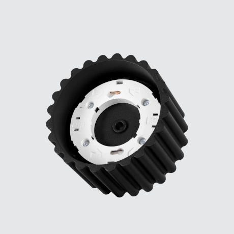 Lámpara de techo AURA 1 negro Gx53