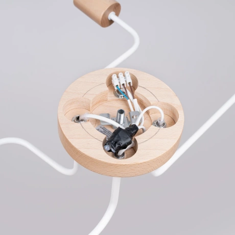 Araña TIMBO 4 blanca