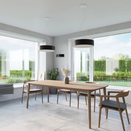 Lámpara de techo SKALA 100 negra