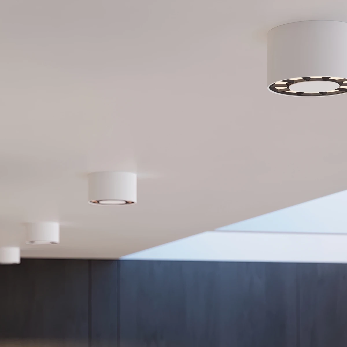Lámpara de techo DIO LED blanco