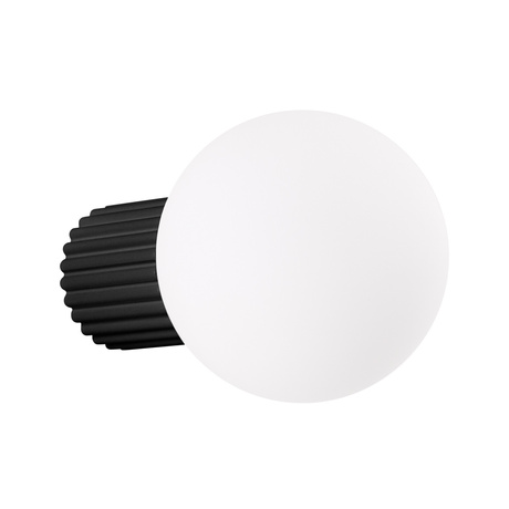 Aplique HALO negro IP44