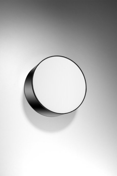 Plafón de techo ARENA 25 NEGRO + 1x bombilla LED E27 3000K Cálida 7,5W 620lm