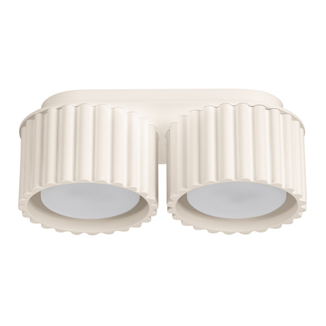 Lámpara de techo AURA 2 beige Gx53