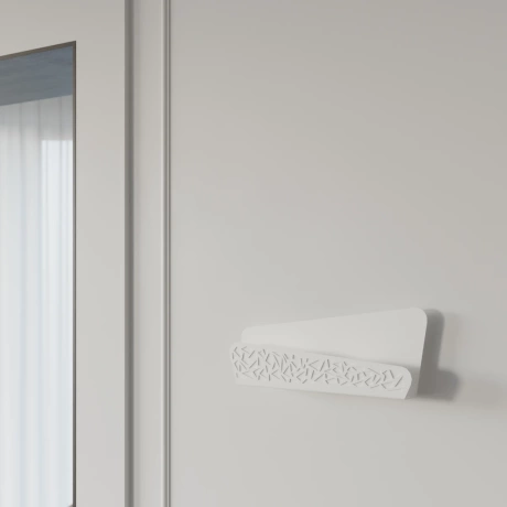 Aplique ALIZA blanco