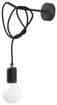 Aplique EDISON negro +1x bombilla LED E27 3000K Cálida 7,5W 620lm