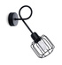 Aplique BELUCI 1S negro + 1x bombilla LED E14 4000K Fría 7,5W 680lm