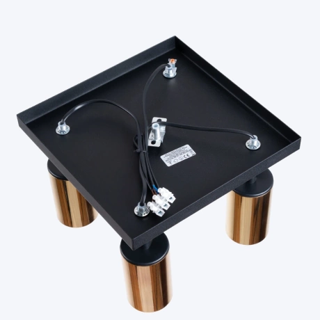 Lámpara de techo WINX 4 negro/oro