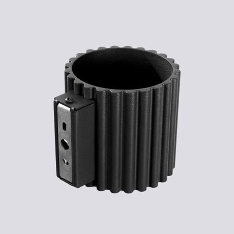 Aplique AURA negro G9