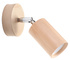 Aplique BERG madera natural + 1x bombilla LED GU-10 4000K Fría 7W 630lm