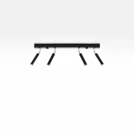 Lámpara de techo EYETECH 4 negra